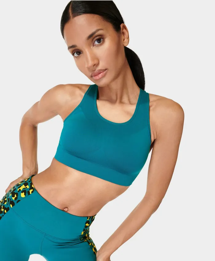 Stamina Sports Bra Cabin Blue Women Underwear Sweaty Betty