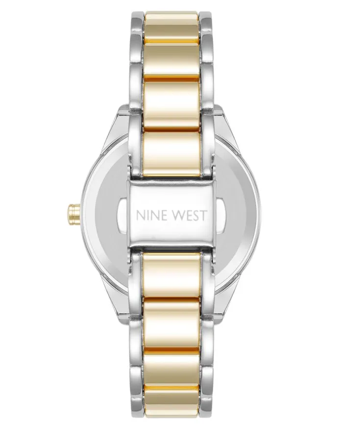 Sunburst Dial Watch Blacktwotone Women Nine West Straps Sunburst Dial Watch Blacktwotone Women Nine West Straps