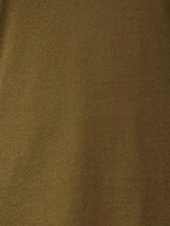 Supima Cotton Long Sleeve Tee Olive Women Jigsaw Pyjamas and Loungewear