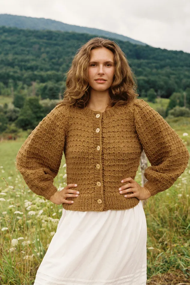 Sweaters and Outerwear Christy Dawn Women The Nola Cardigan Toast Sweaters and Outerwear Christy Dawn Women The Nola Cardigan Toast