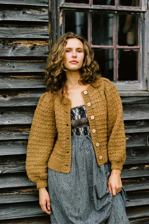 Sweaters and Outerwear Christy Dawn Women The Nola Cardigan Toast Sweaters and Outerwear Christy Dawn Women The Nola Cardigan Toast