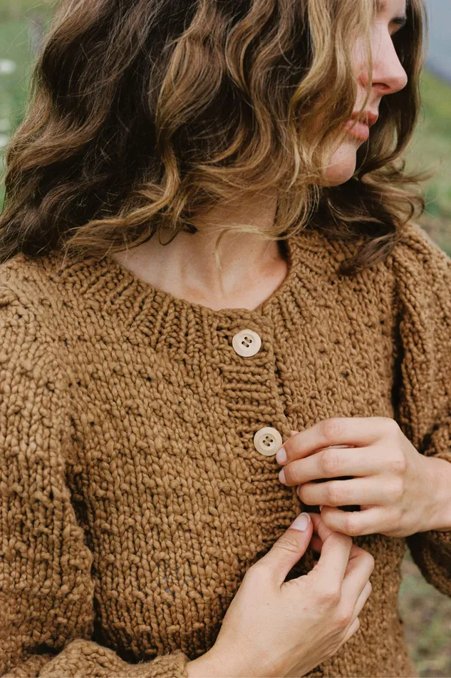 Sweaters and Outerwear Christy Dawn Women The Nola Cardigan Toast Sweaters and Outerwear Christy Dawn Women The Nola Cardigan Toast