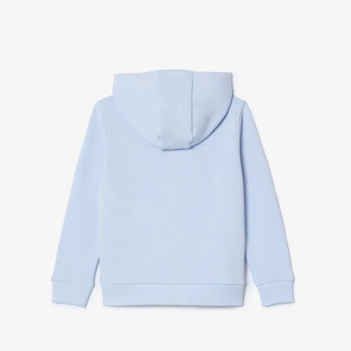 Sweaters and Sweatshirts Kids Lacoste Kids039 Kangaroo Pocket ZipUp Hoodie Phoenix Blue J2g