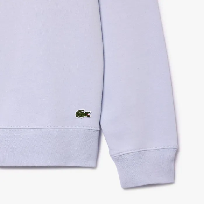 Sweaters and Sweatshirts Men Lacoste Men039s Classic Fit Cotton Fleece Sweatshirt Phoenix Blue J2g