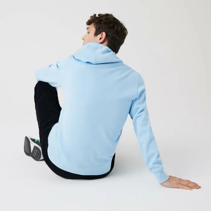 Sweaters and Sweatshirts Men Lacoste Men039s SPORT Lightweight Hoodie Blue Gn2