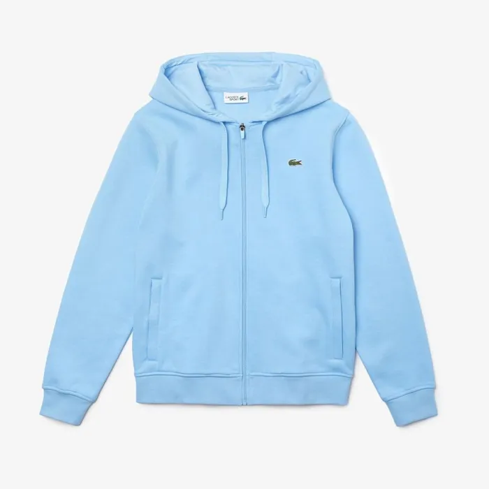 Sweaters and Sweatshirts Men Lacoste Men039s SPORT Lightweight Hoodie Blue Gn2