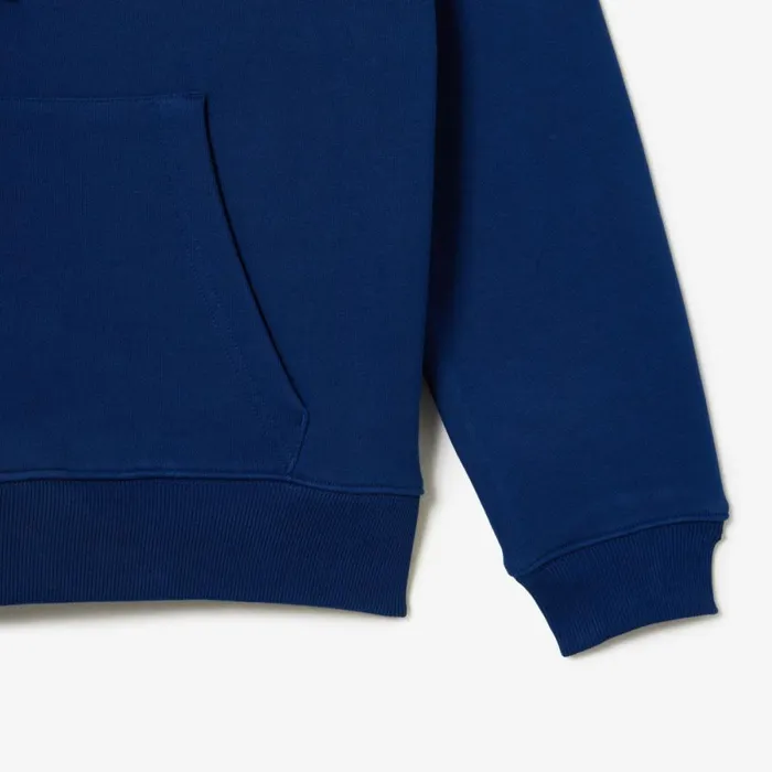 Sweaters and Sweatshirts MenWomen Lacoste Unisex Loose Fit Hoodie Methylene Blue F9f