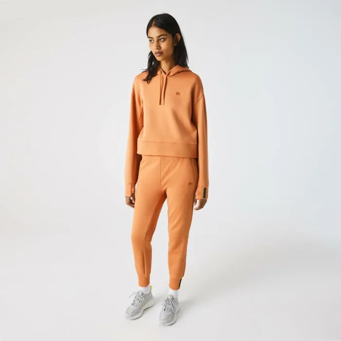 Sweaters and Sweatshirts Women Lacoste Women039s Hoodie Orange Wwc