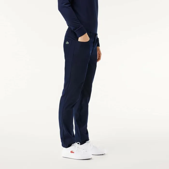 Sweatpants and Trousers Men Lacoste Men039s 5Pocket Golf Pant Navy Blue 166