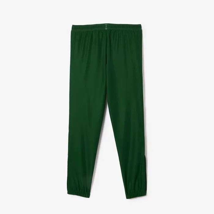 Sweatpants and Trousers Men Lacoste Men039s Regular Fit Logo Stripe Sweatpants White Green 737