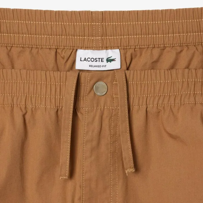 Sweatpants and Trousers Men Lacoste Men039s Relaxed Fit Lightweight Cotton Pants Beige It5