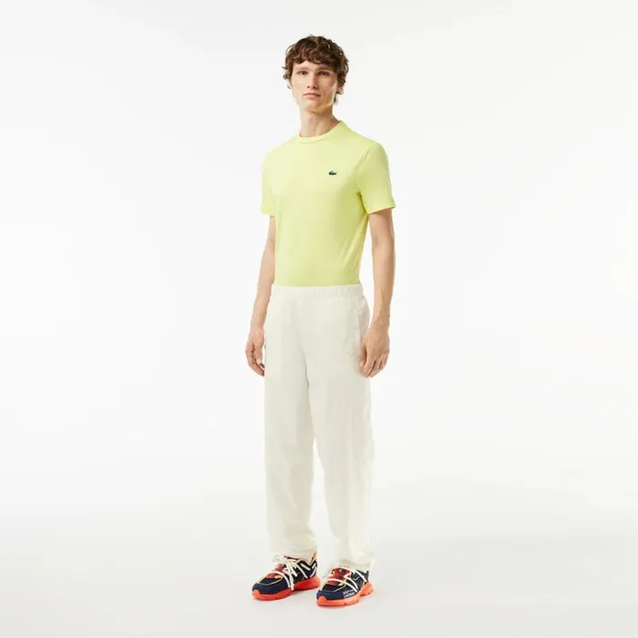 Sweatpants and Trousers Men Lacoste Men039s Relaxed Fit Striped Pants White 70v