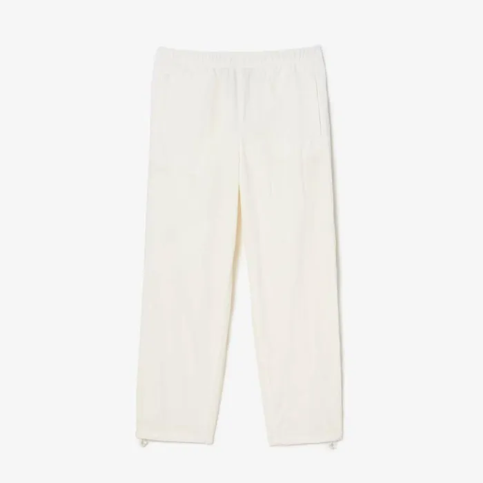 Sweatpants and Trousers Men Lacoste Men039s Relaxed Fit Striped Pants White 70v