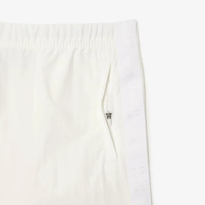 Sweatpants and Trousers Men Lacoste Men039s Relaxed Fit Striped Pants White 70v