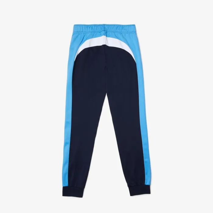 Sweatpants and Trousers Men Lacoste Men039s SPORT AbrasionResistant Tennis Joggers Navy Blue Blue White 61e