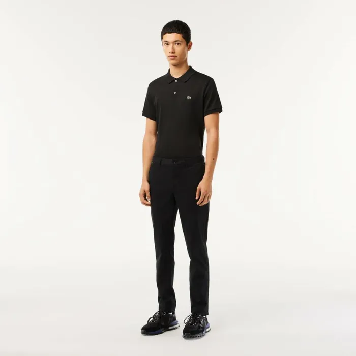 Sweatpants and Trousers Men Lacoste Men039s Stretch Cotton Slim Fit Pants Black 031