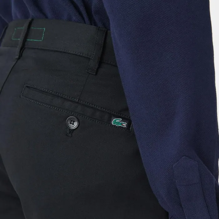 Sweatpants and Trousers Men Lacoste Men039s Stretch Cotton Slim Fit Pants Black 031
