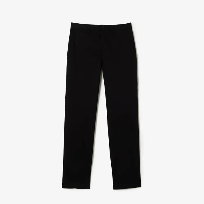 Sweatpants and Trousers Men Lacoste Men039s Stretch Cotton Slim Fit Pants Black 031