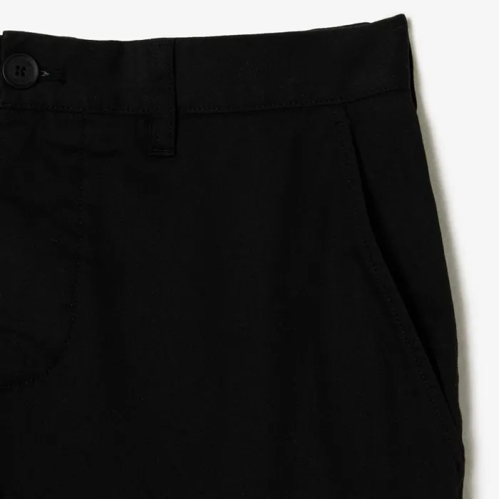 Sweatpants and Trousers Men Lacoste Men039s Stretch Cotton Slim Fit Pants Black 031