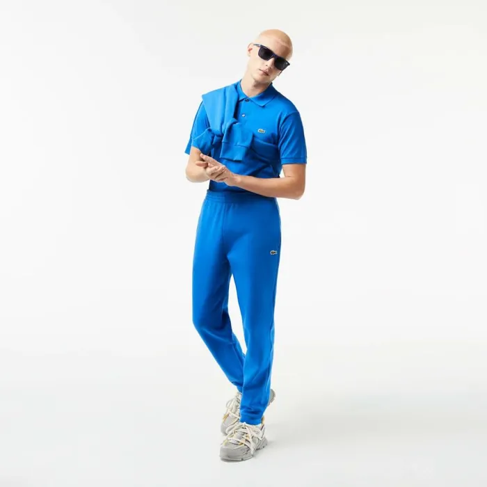 Sweatpants and Trousers Men Lacoste Mens Organic Cotton Sweatpants Kingdom Blue Kxb