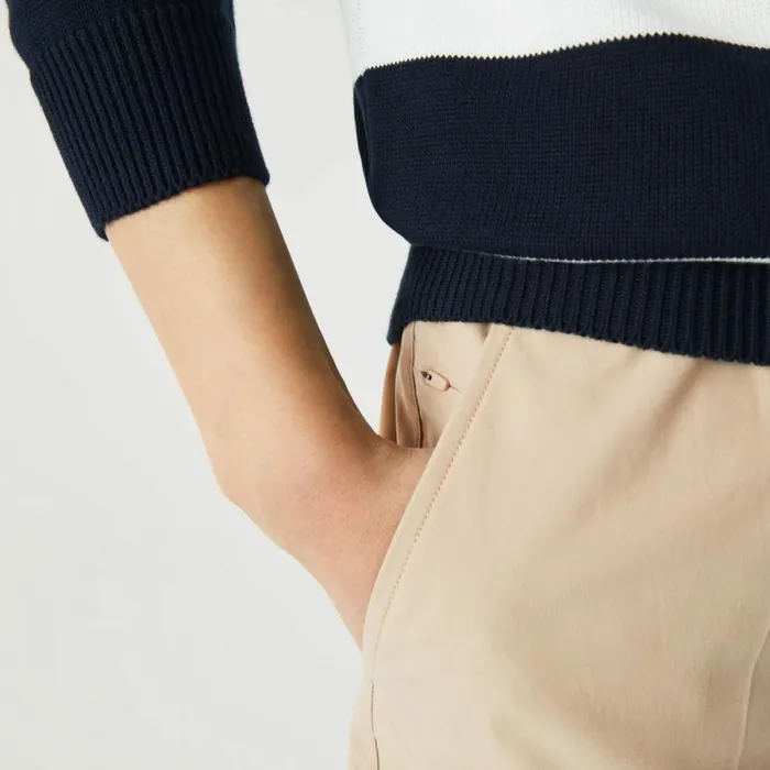 Sweatpants and Trousers MenWomen Lacoste Mens WaterResistant Pants Beige C5u