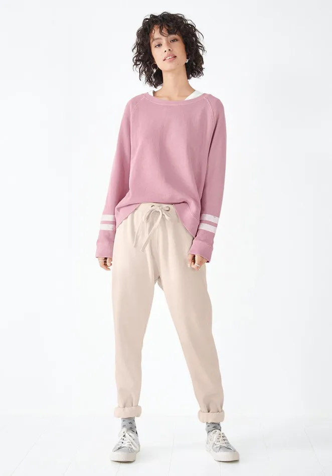 Sweatshirts and Hoodies Women Hush Cosima Relaxed Sweatshirt Lilac Pink