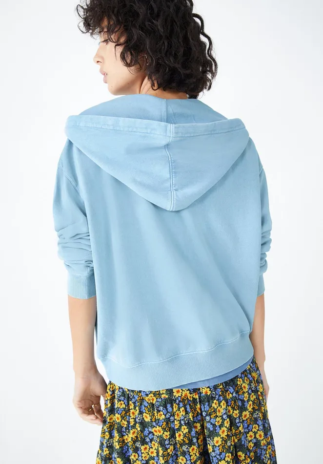 Sweatshirts and Hoodies Women Hush Half Zip Relaxed Hoodie Skyway