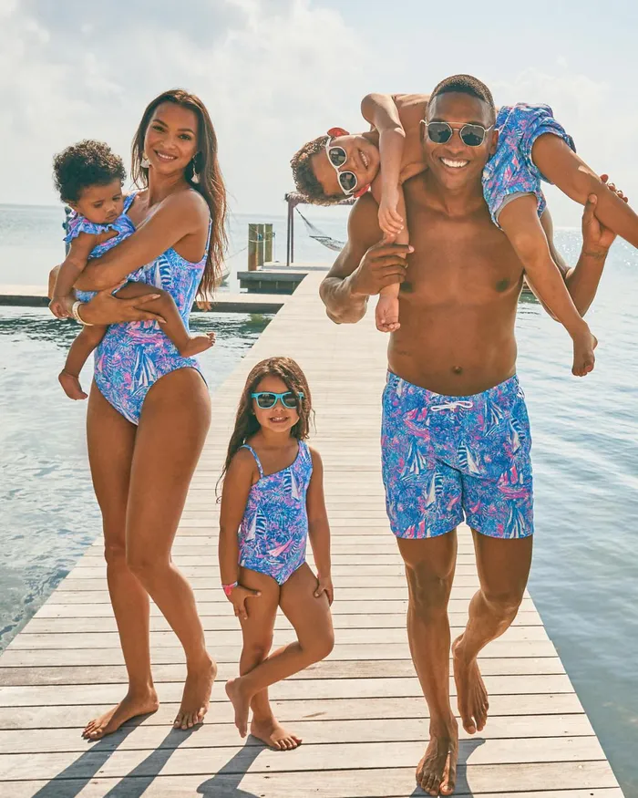 Swim Women Lilly Pulitzer Jaspen OnePiece Swimsuit Boca Blue Its A Sailabration Swim Women Lilly Pulitzer Jaspen OnePiece Swimsuit Boca Blue Its A Sailabration