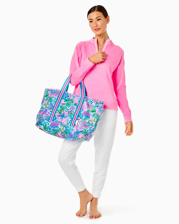 Swim Women Lilly Pulitzer Talli CoverUp Mandevilla Baby Paradise Petals