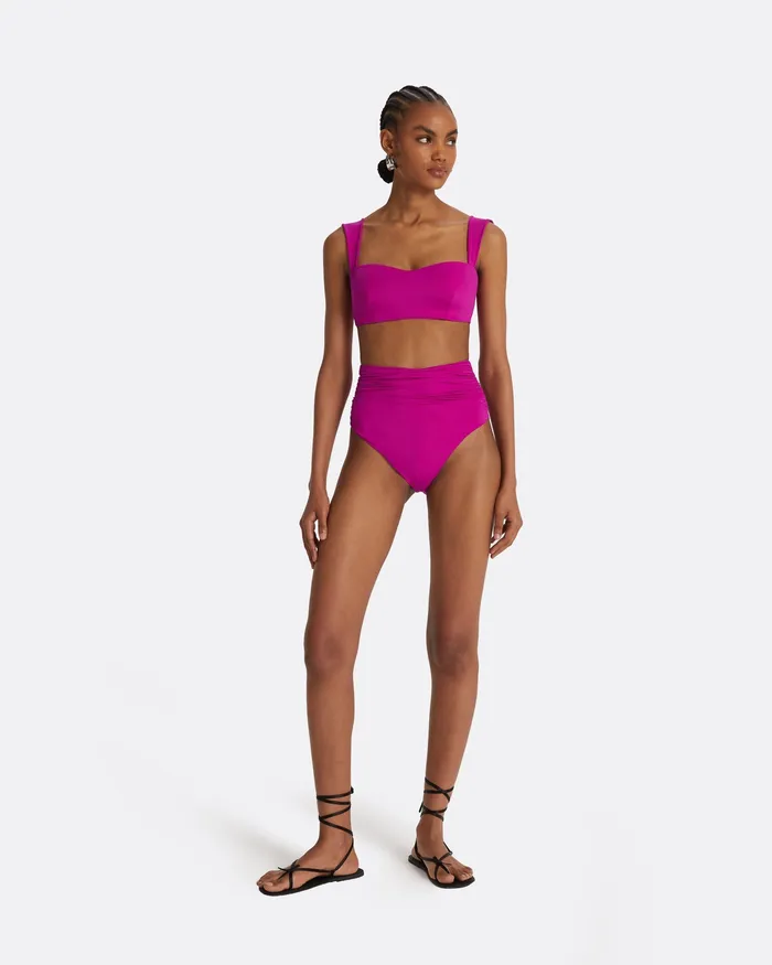 Swimwear Women Safiyaa Ariella Magenta Bikini Bottom Magenta