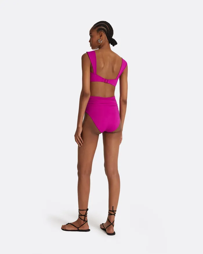 Swimwear Women Safiyaa Ariella Magenta Bikini Bottom Magenta