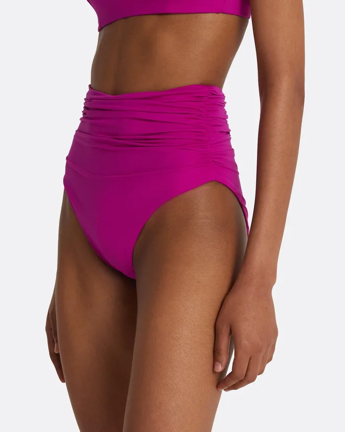 Swimwear Women Safiyaa Ariella Magenta Bikini Bottom Magenta