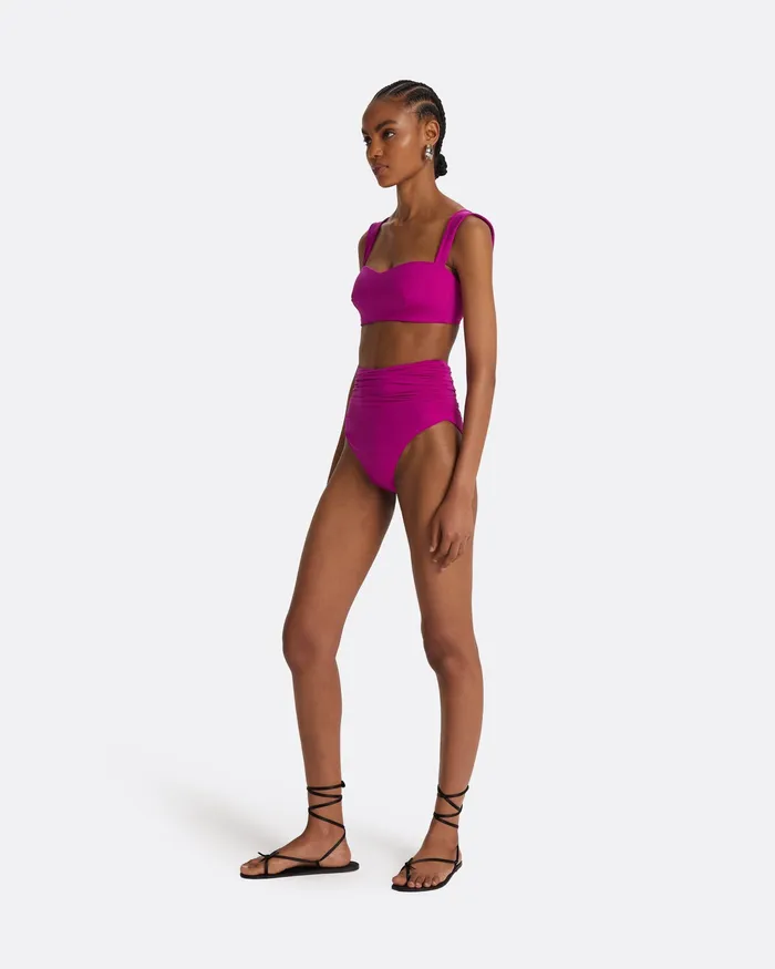 Swimwear Women Safiyaa Ariella Magenta Bikini Bottom Magenta