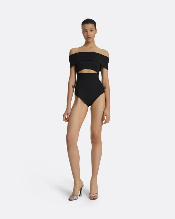 Swimwear Women Safiyaa Maira Black Swimsuit Black