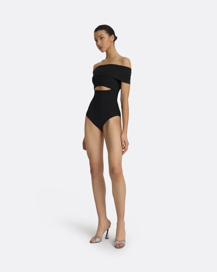 Swimwear Women Safiyaa Maira Black Swimsuit Black