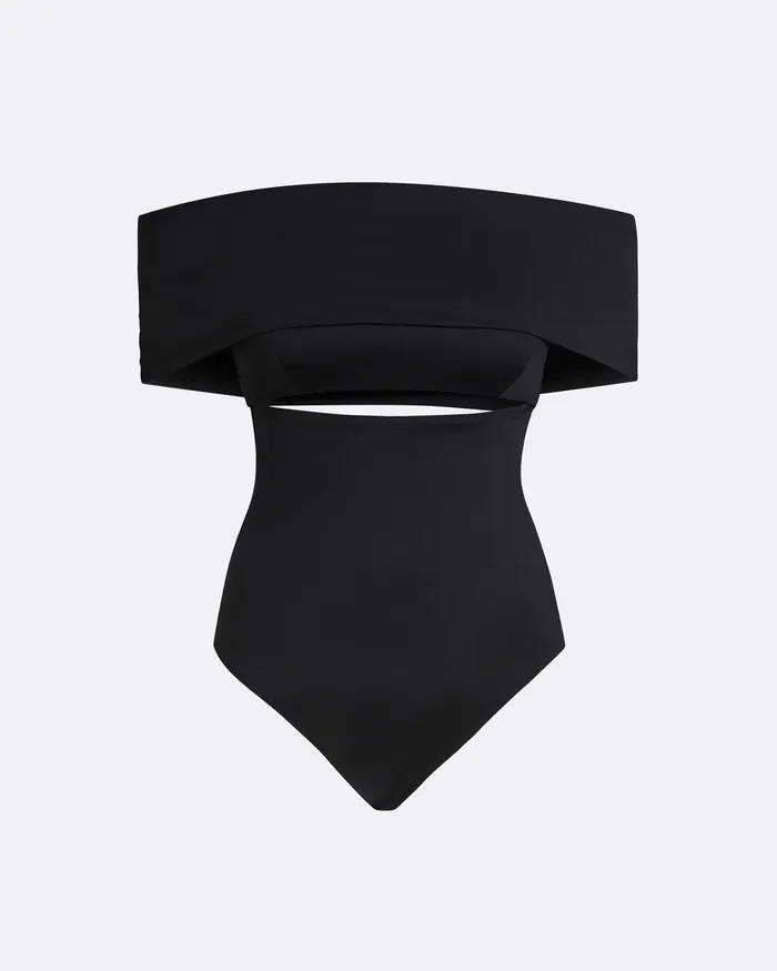 Swimwear Women Safiyaa Maira Black Swimsuit Black