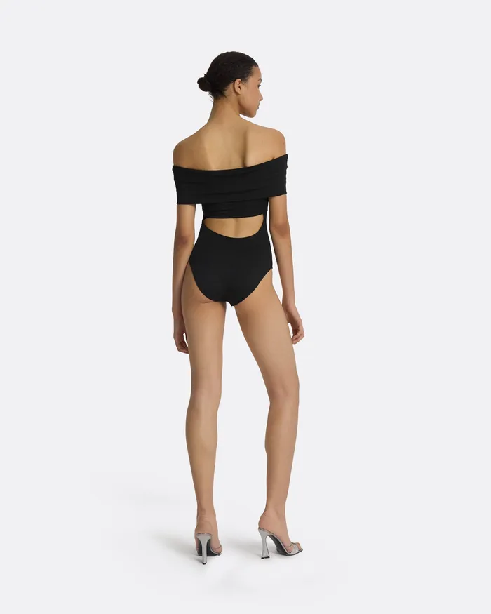 Swimwear Women Safiyaa Maira Black Swimsuit Black