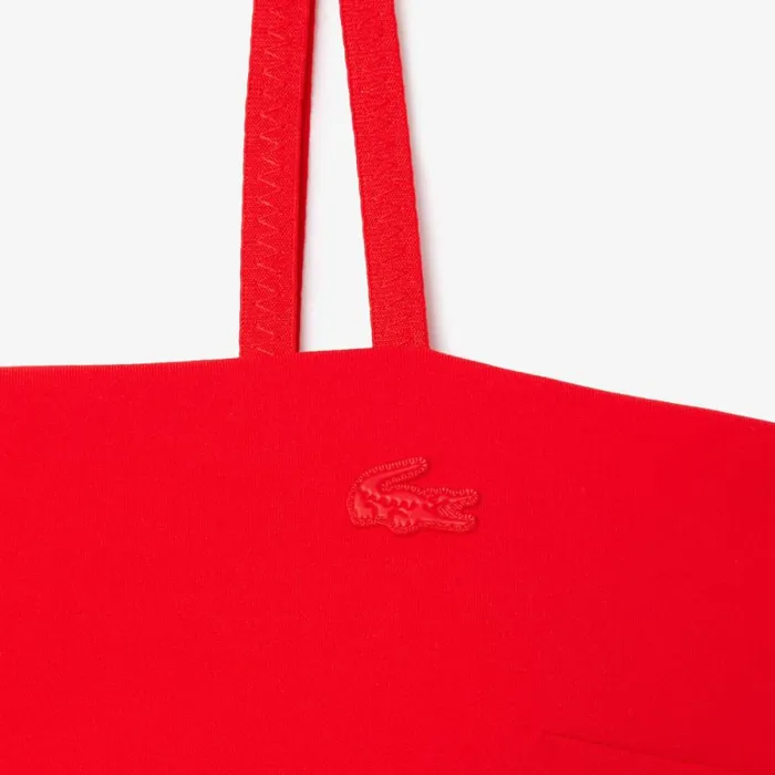 TShirts and Tops Women Lacoste Women039s Strappy Sports Bra Red Currant F8m
