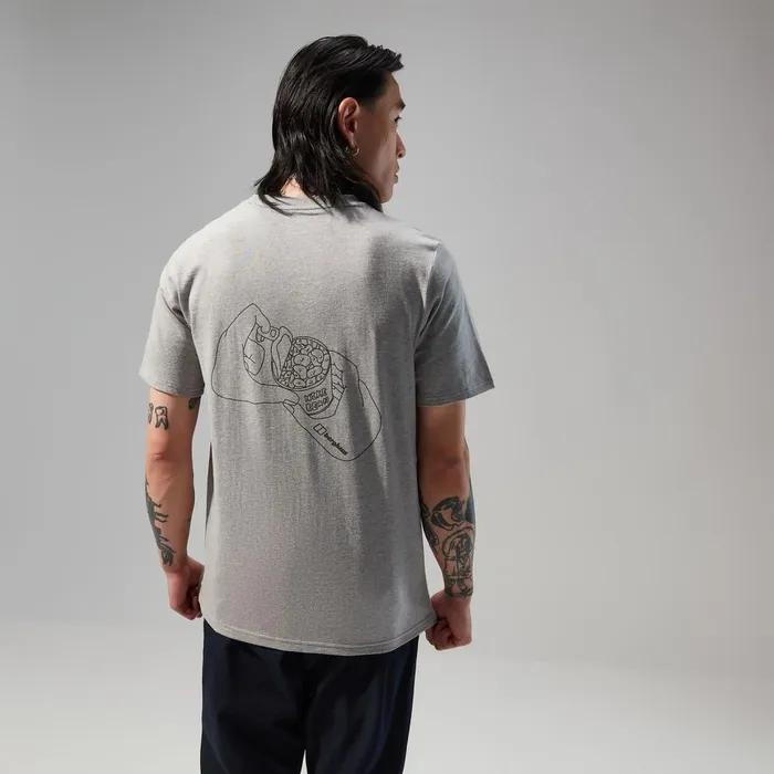 TShirts Men Berghaus Mens Hike Beans Short Sleeve Tee 8211 Dark Grey TShirts Men Berghaus Mens Hike Beans Short Sleeve Tee 8211 Dark Grey