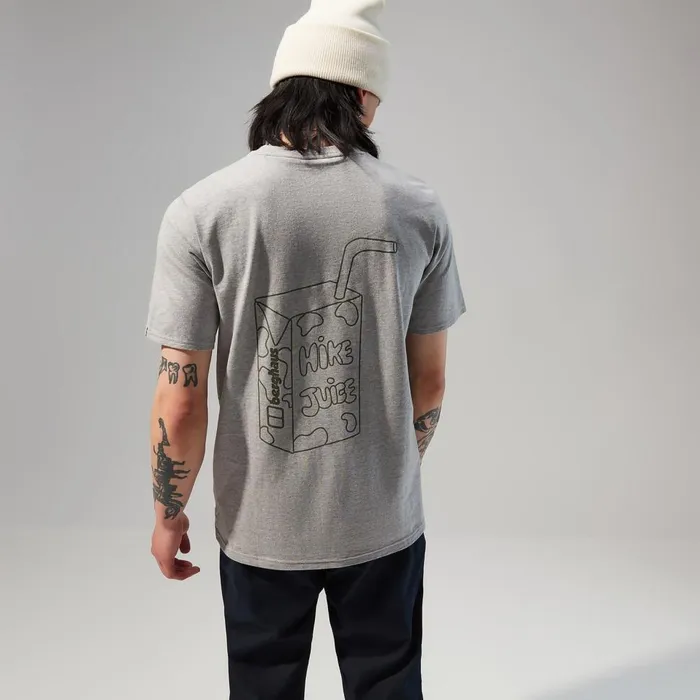 TShirts Men Berghaus Mens Hike Juice Short Sleeve Tee 8211 Dark Grey