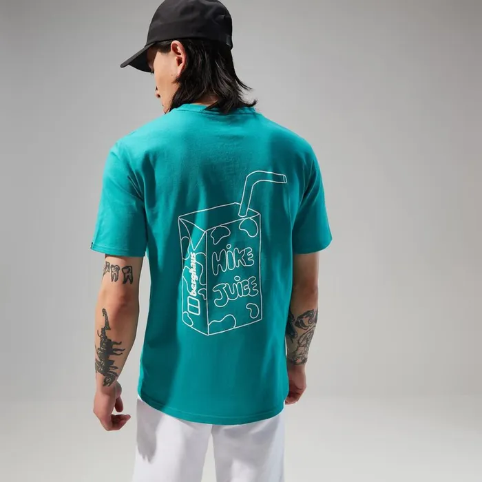 TShirts Men Berghaus Mens Hike Juice Short Sleeve Tee 8211 Turquoise