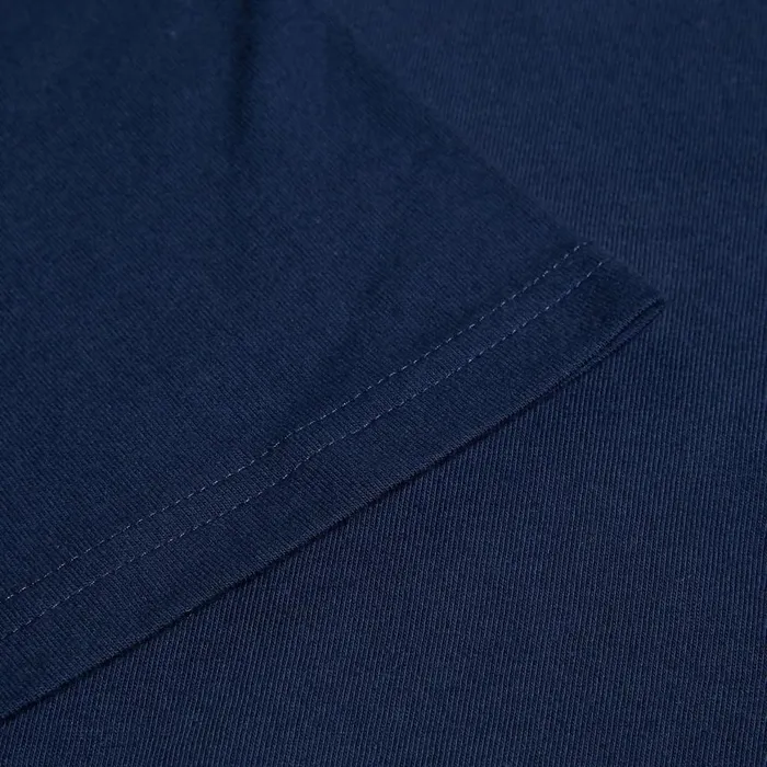 TShirts Men Berghaus Organic Front and Back Logo Tee Dark Blue