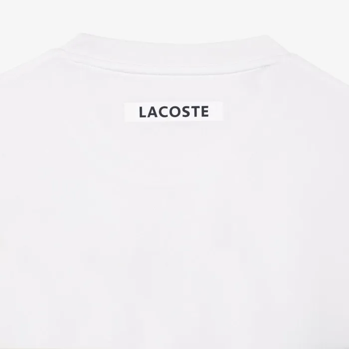 TShirts Men Lacoste Men039s Regular Fit Seamless Tennis TShirt White Flashy Yellow Green Navy Blue Izl