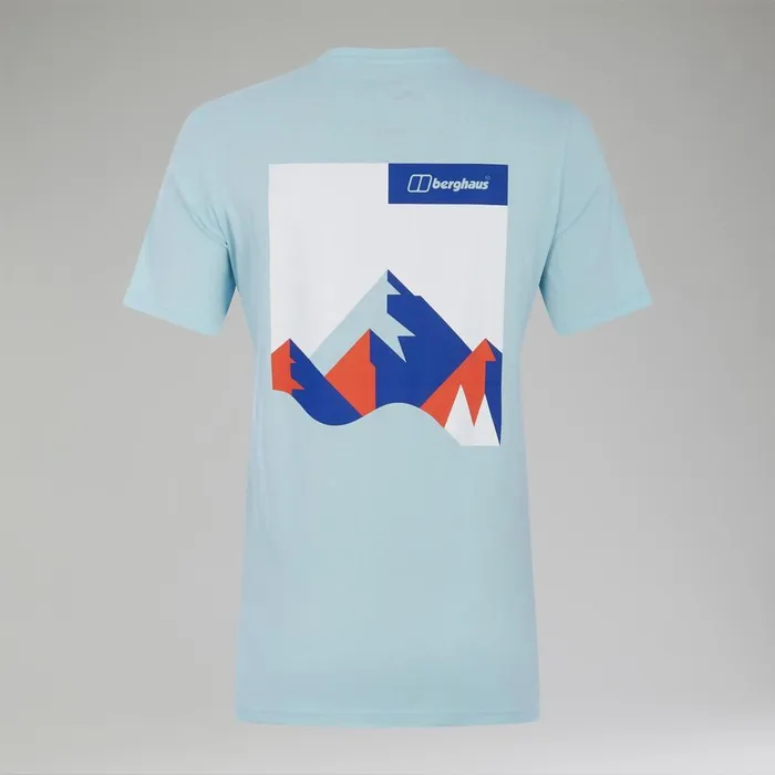 TShirts Women Berghaus Boyfriend Dolomites MTN Short Sleeve Tee Light Blue TShirts Women Berghaus Boyfriend Dolomites MTN Short Sleeve Tee Light Blue