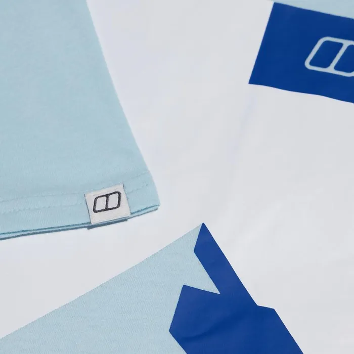 TShirts Women Berghaus Boyfriend Dolomites MTN Short Sleeve Tee Light Blue TShirts Women Berghaus Boyfriend Dolomites MTN Short Sleeve Tee Light Blue