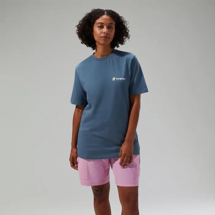 TShirts WomenMen Berghaus Climbing Record Short Sleeve TShirt Blue
