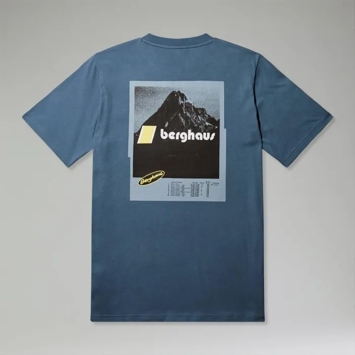 TShirts WomenMen Berghaus Climbing Record Short Sleeve TShirt Blue TShirts WomenMen Berghaus Climbing Record Short Sleeve TShirt Blue