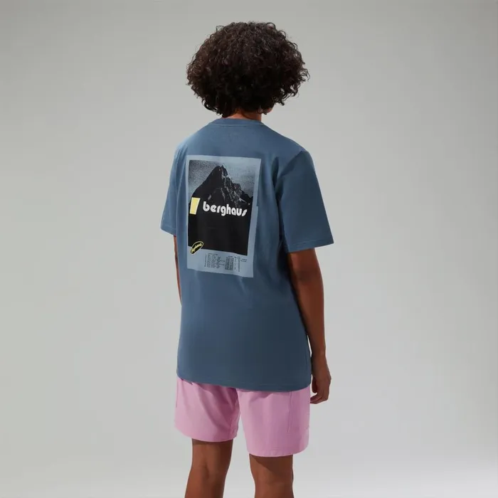 TShirts WomenMen Berghaus Climbing Record Short Sleeve TShirt Blue TShirts WomenMen Berghaus Climbing Record Short Sleeve TShirt Blue