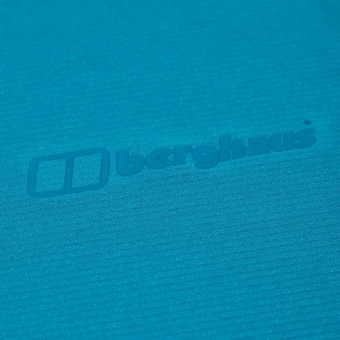 Technical Baselayers Men Berghaus 247 Half Zip Long Sleeve Tech Tee 8211 Turquoise
