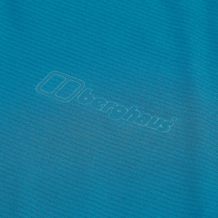 Technical Baselayers Women Berghaus 247 Half Zip Long Sleeve Tech Tee 8211 Turquoise